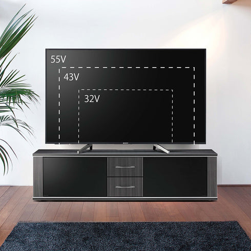 AS-JL1300-AG アッシュグレーテレビ台 幅130㎝