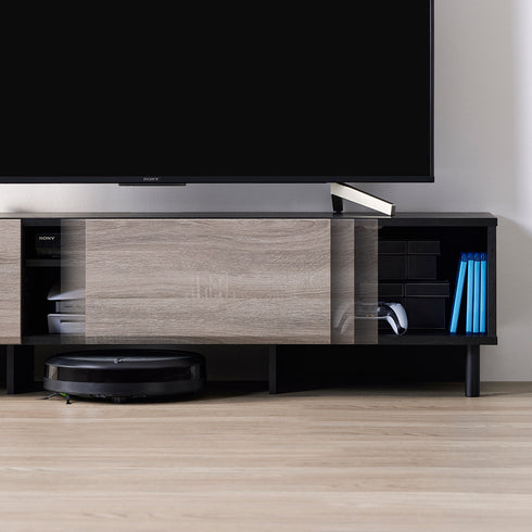 AS-SLD1500 幅150㎝ スライド扉ローボード