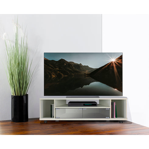 AS-KAD1200 キャスター付きテレビ台 コーナー 幅120㎝