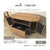 LVA-4080AV コーナーテレビ台 幅79cm