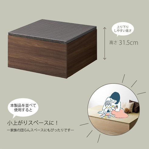 ZCM-3060BX-DB ゼンキューブ-タタミボックス-DB