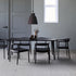 ARM CHAIR BK Leather