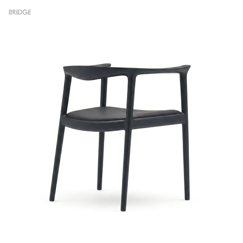LIGHT CHAIR BK Leather
