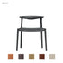 LIGHT SIDE CHAIR BK Leather
