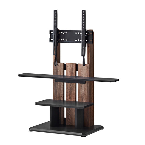 ダークブラウンテレビスタンド 落ち着いた色 木目 木製