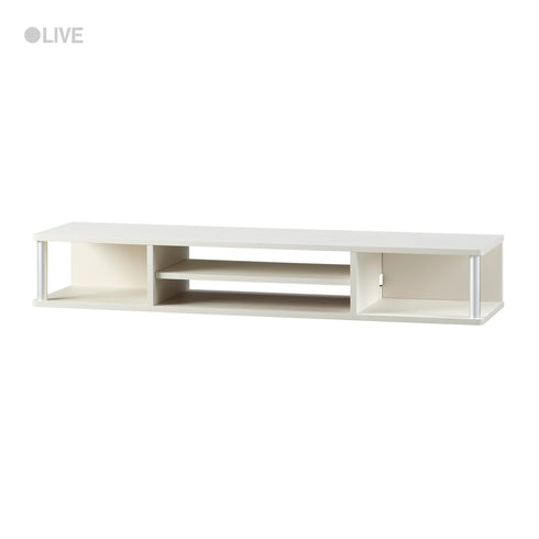 ちょい足しラックダブル幅110cmホワイト