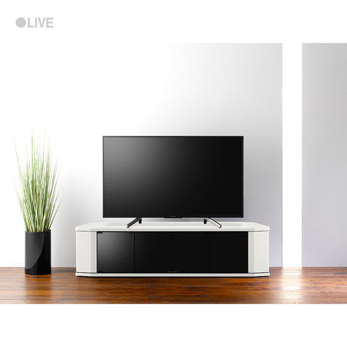 RCA-1500AV-WH コーナーテレビ台 幅148.8cm