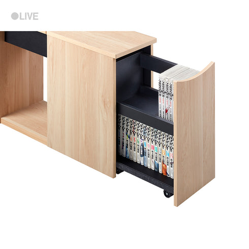 RDS-5020ST ソファーサイドラック 幅23.2cm