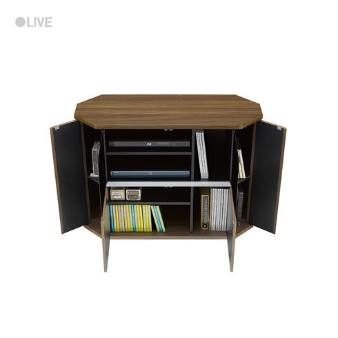 RCA-7510AV-WH コーナーミドルテレビ台 幅100cm