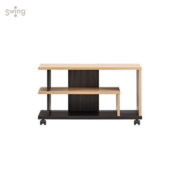 AS-FEL740 ナチュラル キャスター付テレビ台 幅74㎝