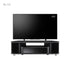 NOA-1200AV-BK コーナーテレビ台 幅120cm