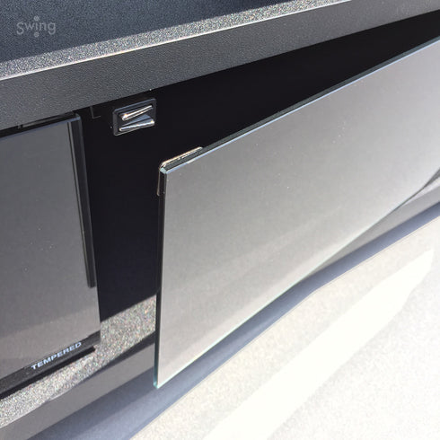 AS-KAD980 キャスター付きテレビ台 コーナー 幅98㎝