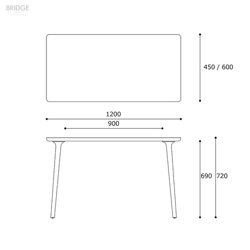 CUSTOMIZE TABLE 120x45 DB