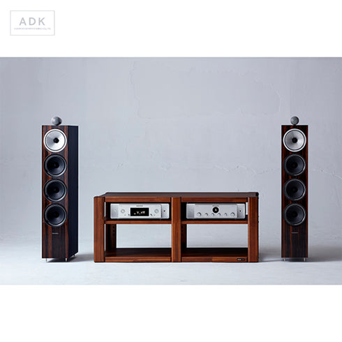 SD-DX2123 木製オーディオラック(2段)幅123㎝